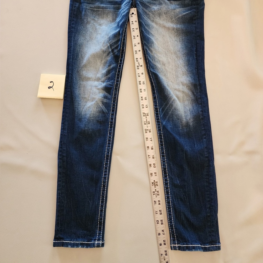 Miss Me Dark Blue Denim Jeans